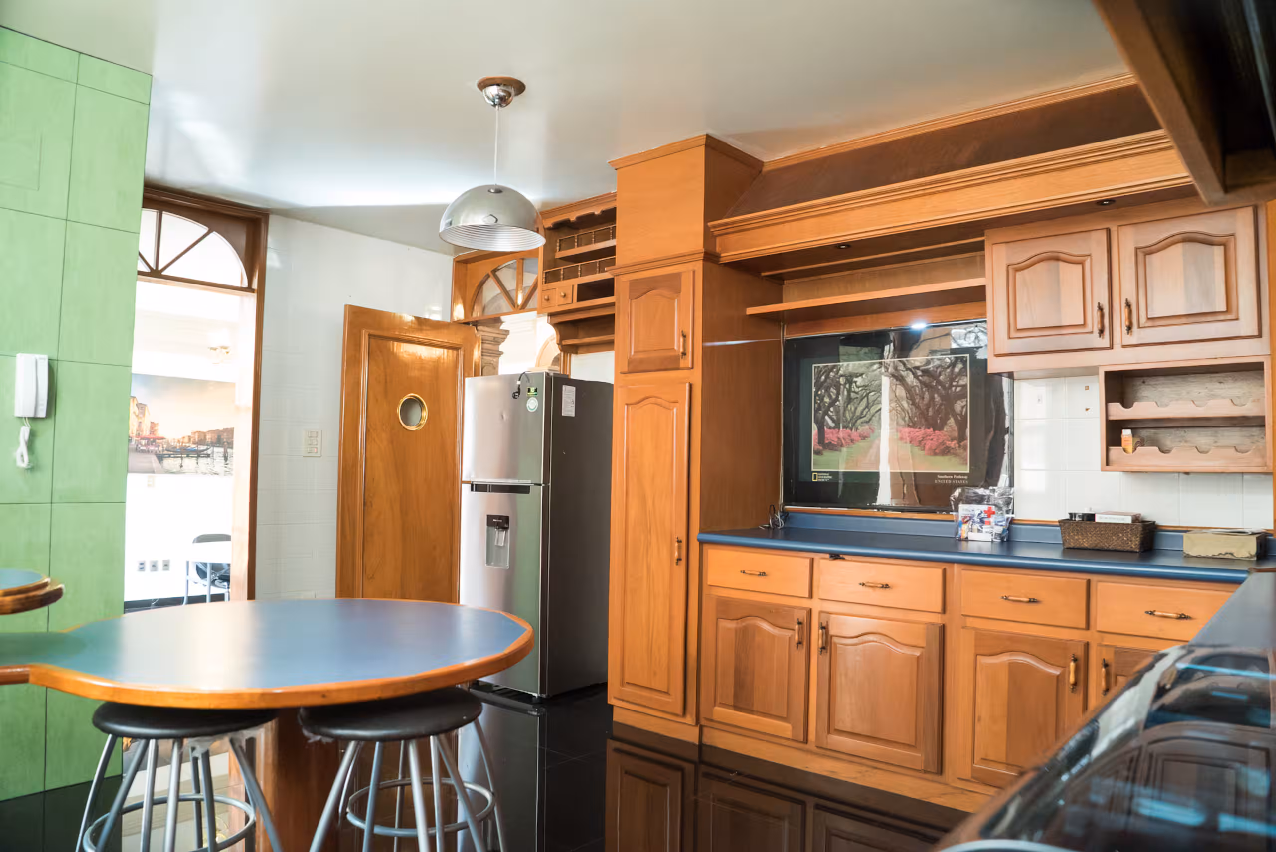 Kitchen of the Morelia home